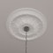 Ekena Millwork Stockport Ceiling Medallion (Fits Canopies up to 6 1/4"), 28"OD x 2 3/4"P, Primed White CM28ST - alternate 8